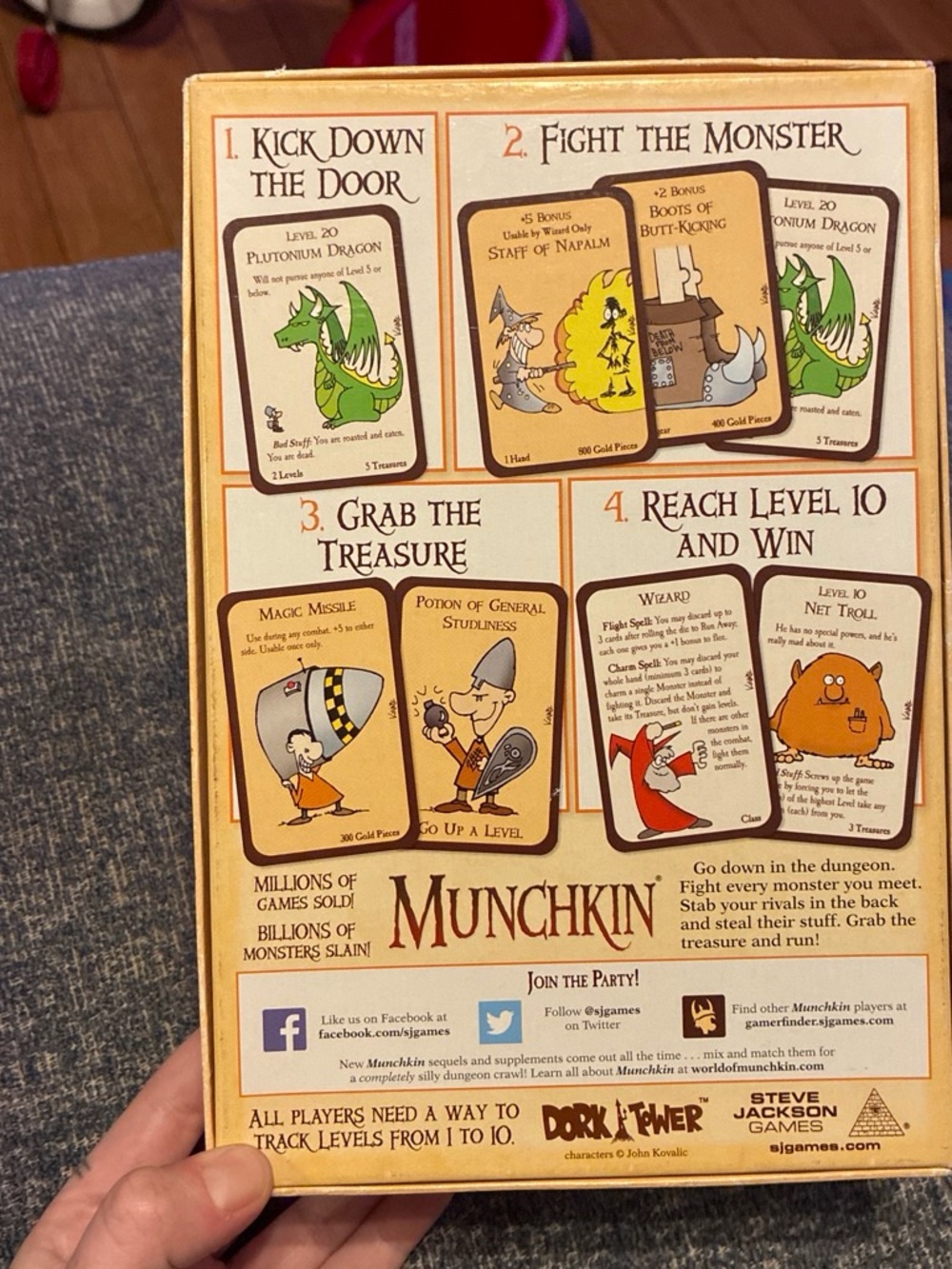 Munchkin Card Game - Picture 2 of 7